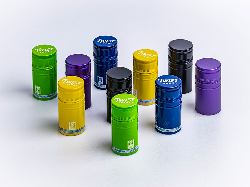 30 * 60 mm Coup de vis en aluminium de couleur ordinaire