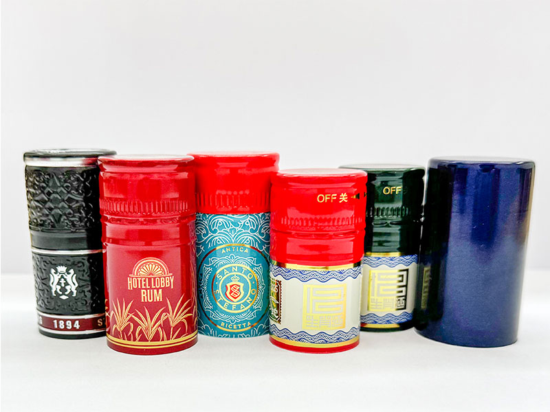 Tapas de soda de aluminio con diseños personalizados para el reconocimiento de la marca
