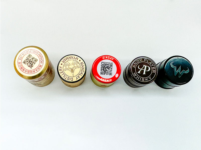 Bouchons de bouteille d'alcool de luxe pour les marques haut de gamme