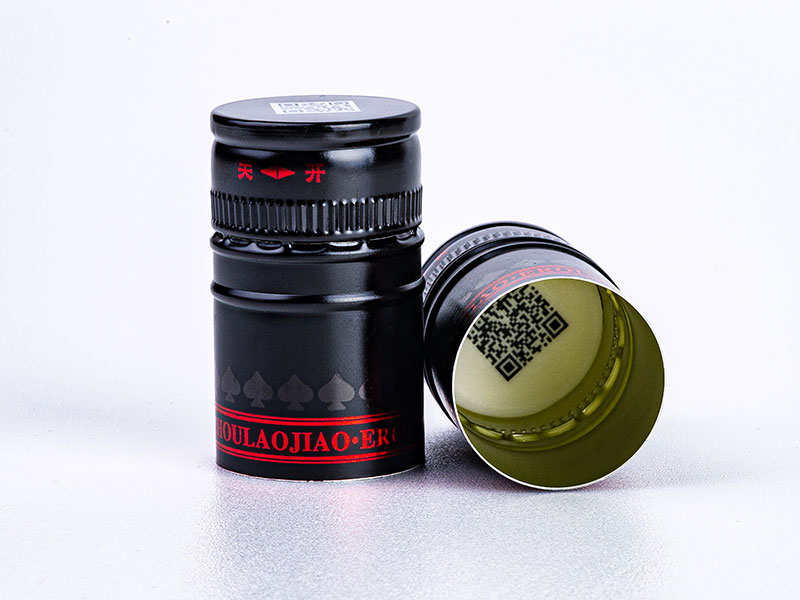 Leak proof screw caps for liquor bottles