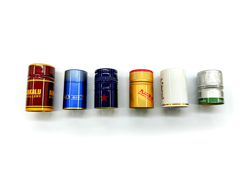 Cassin en plastique en aluminium pour bouteilles en plastique